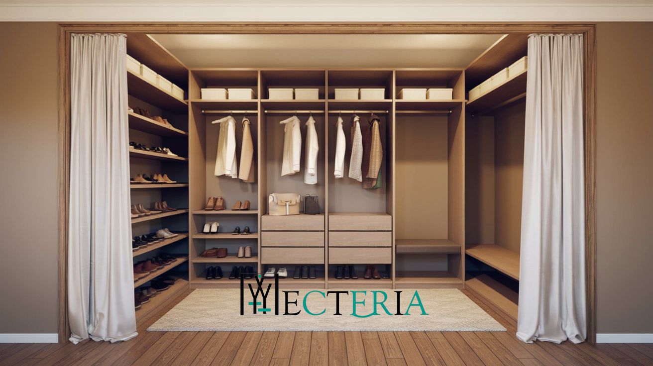Wardrobe Interior Design| Walk-in wardrobe