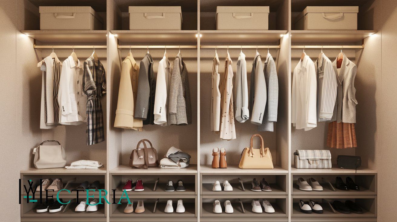 Wardrobe Interior Design| Wardrobe lighting ideas