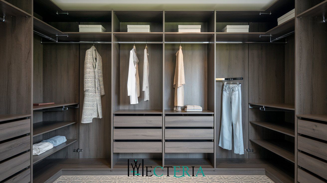 Wardrobe Interior Design| Custom wardrobe interior ide­as