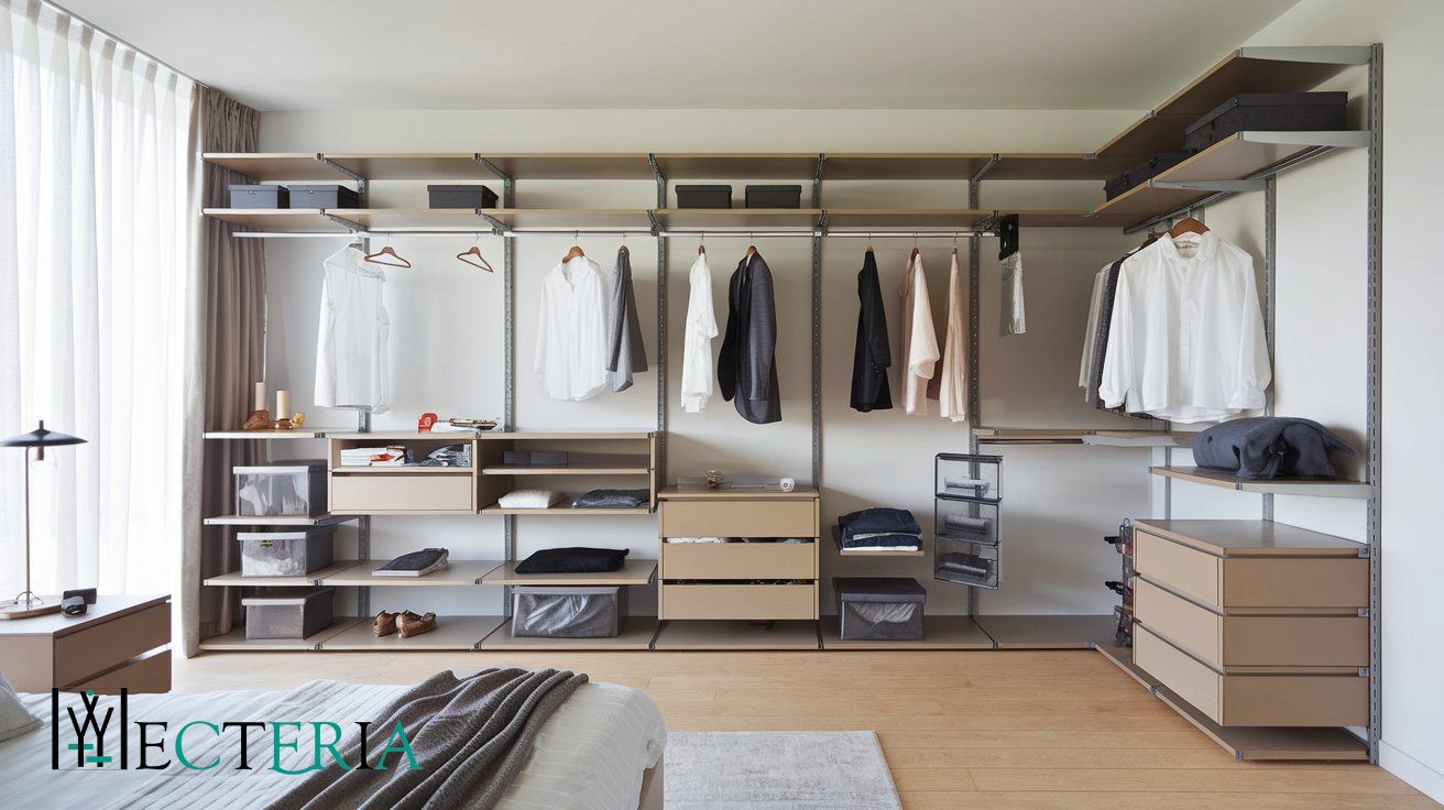 Wardrobe Interior Design| Flexible Closets