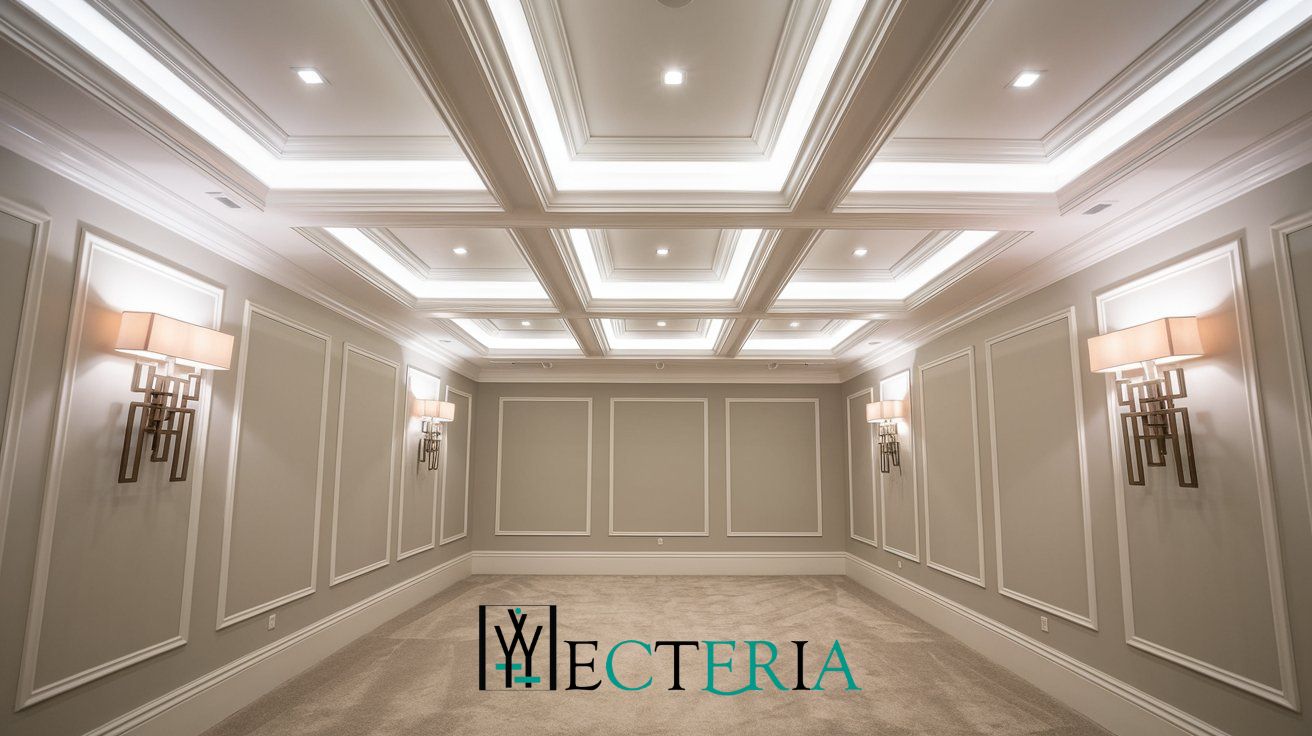 False Ceiling Designs | Wall Sconce Harmony